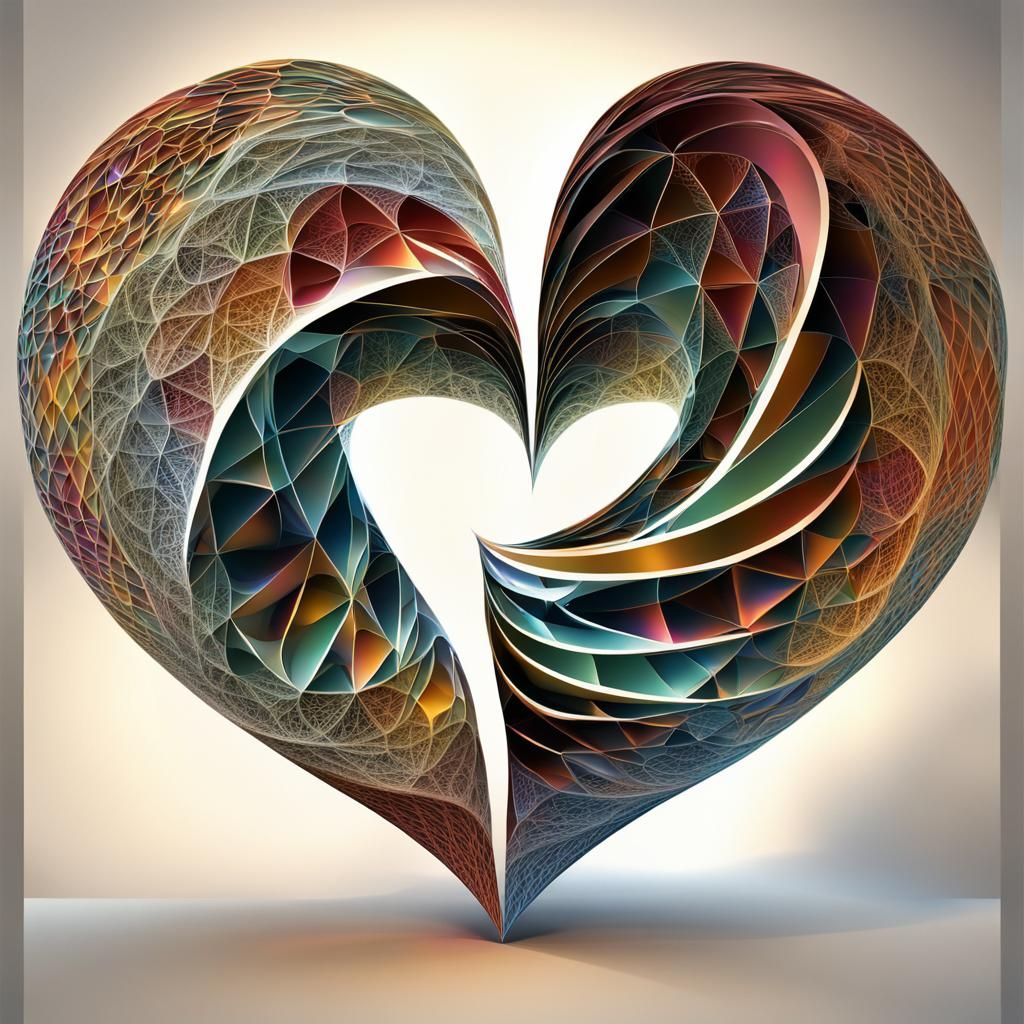 "Sacred Geometry"
And of Friendship a Broken Heart Mends abs...