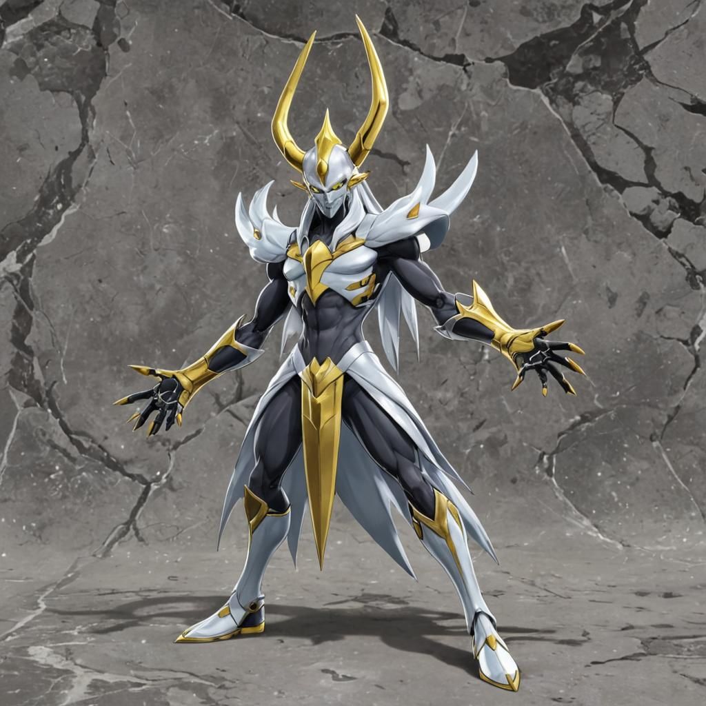 Ghetsis and Arceus Fusion: Sinister Pokemon Villain