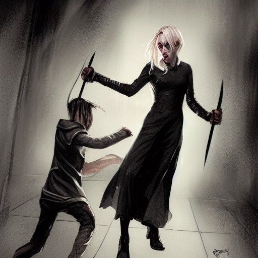 Narcissa Malfoy and Draco: A Sinister Confrontation