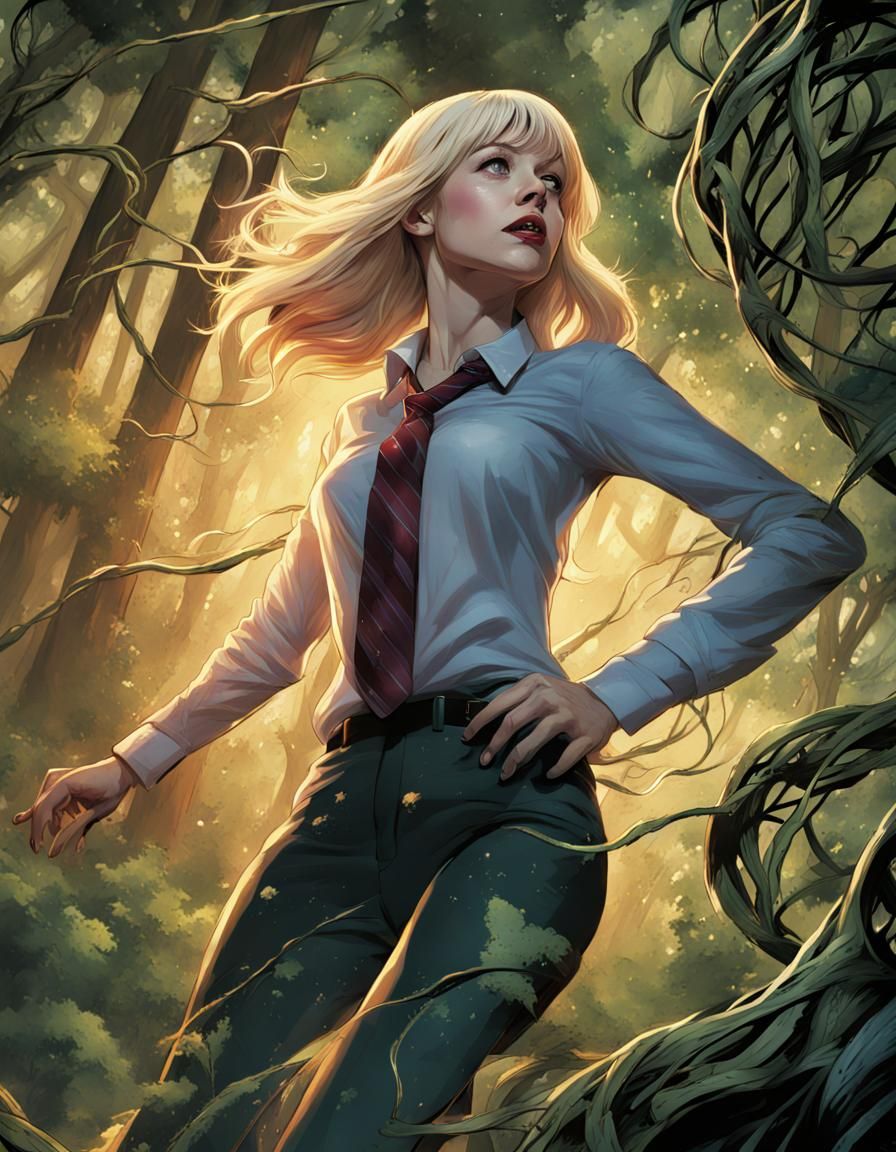 Gwen Stacey Vine Attack