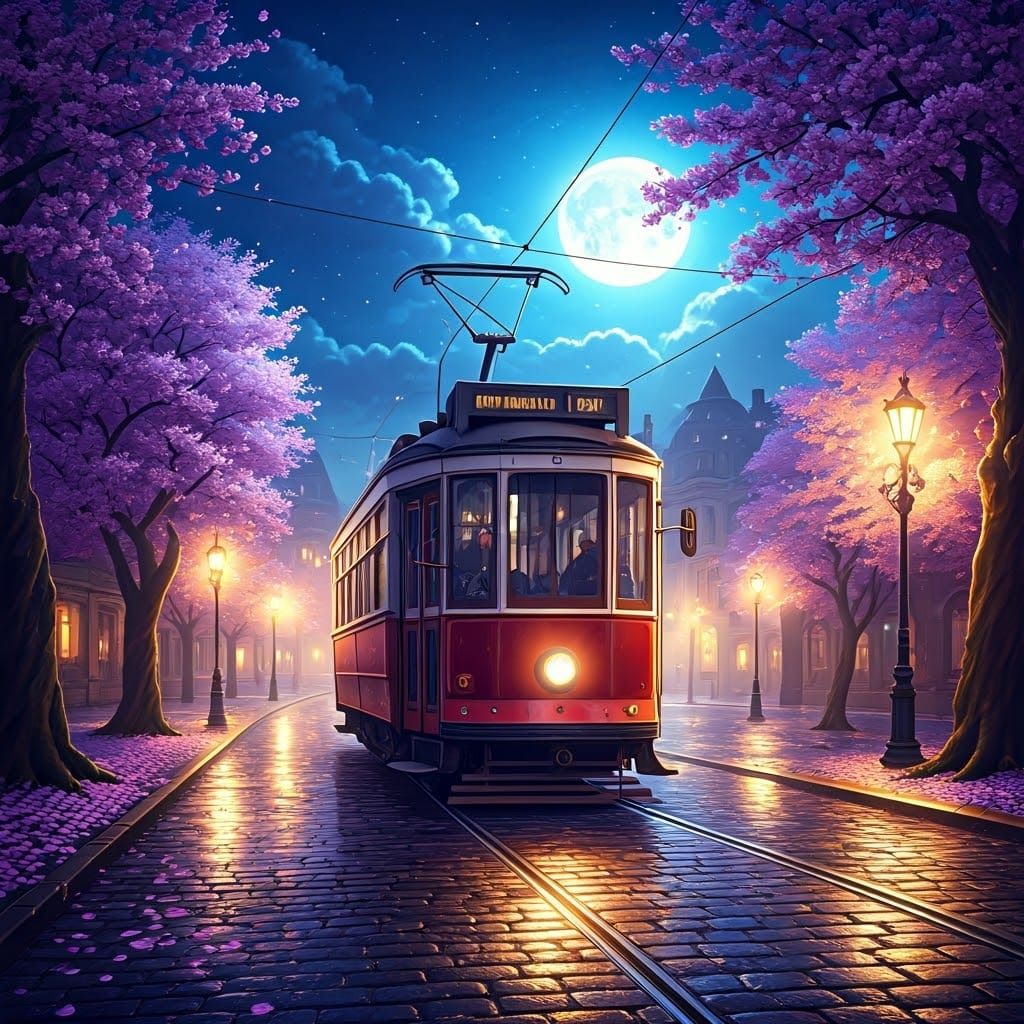 Cyberpunk Cityscape at Twilight