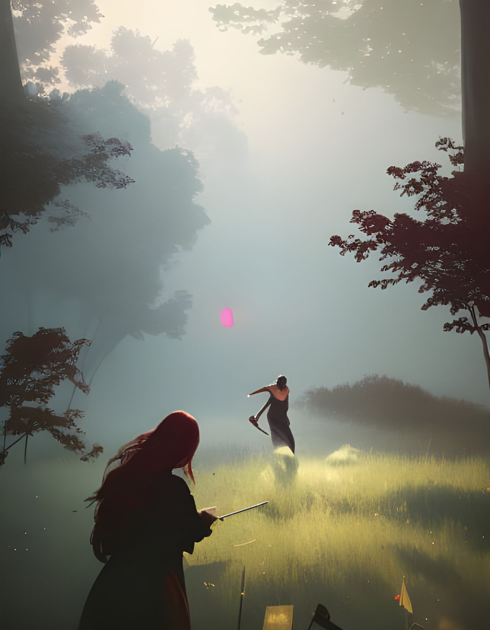 Ethereal Battlegrounds in Vibrant 32k Chroma