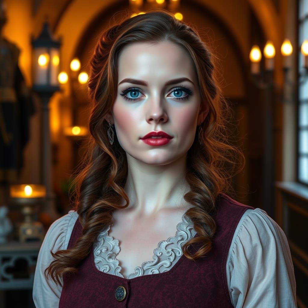Holliday Grainger as Gothic Disney Fantasy Character
