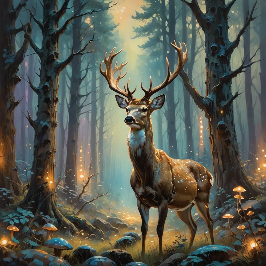 beautiful deer