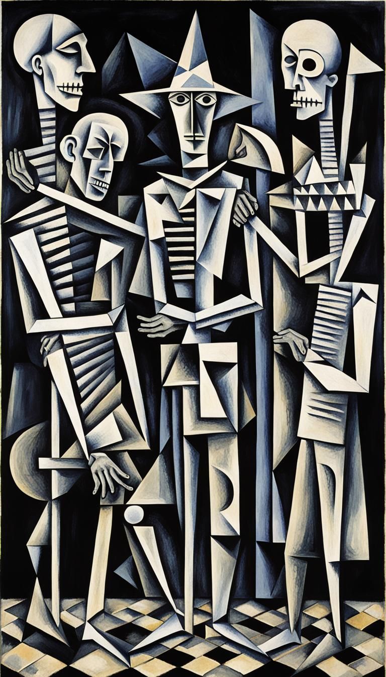 Gothic Cubism: Dance Macabre of Dissociative Selves