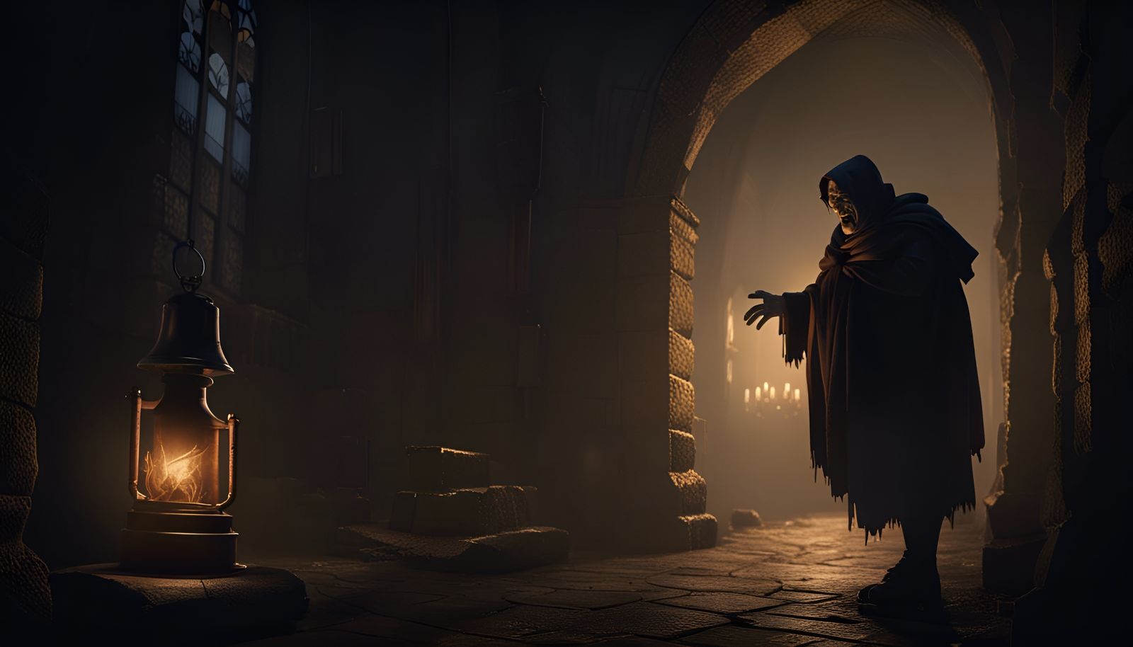 Quasimodo: Digital Illustration in Brush Stroke Style