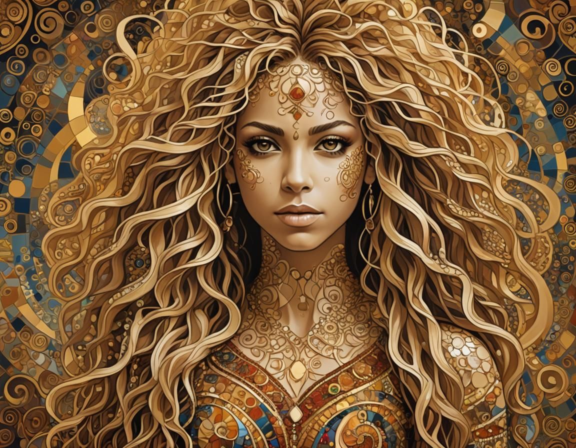 Portrait of Shakira