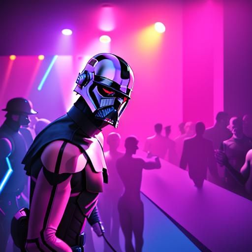 DARTH GAYDER IN A GAY NIGHTCLUB