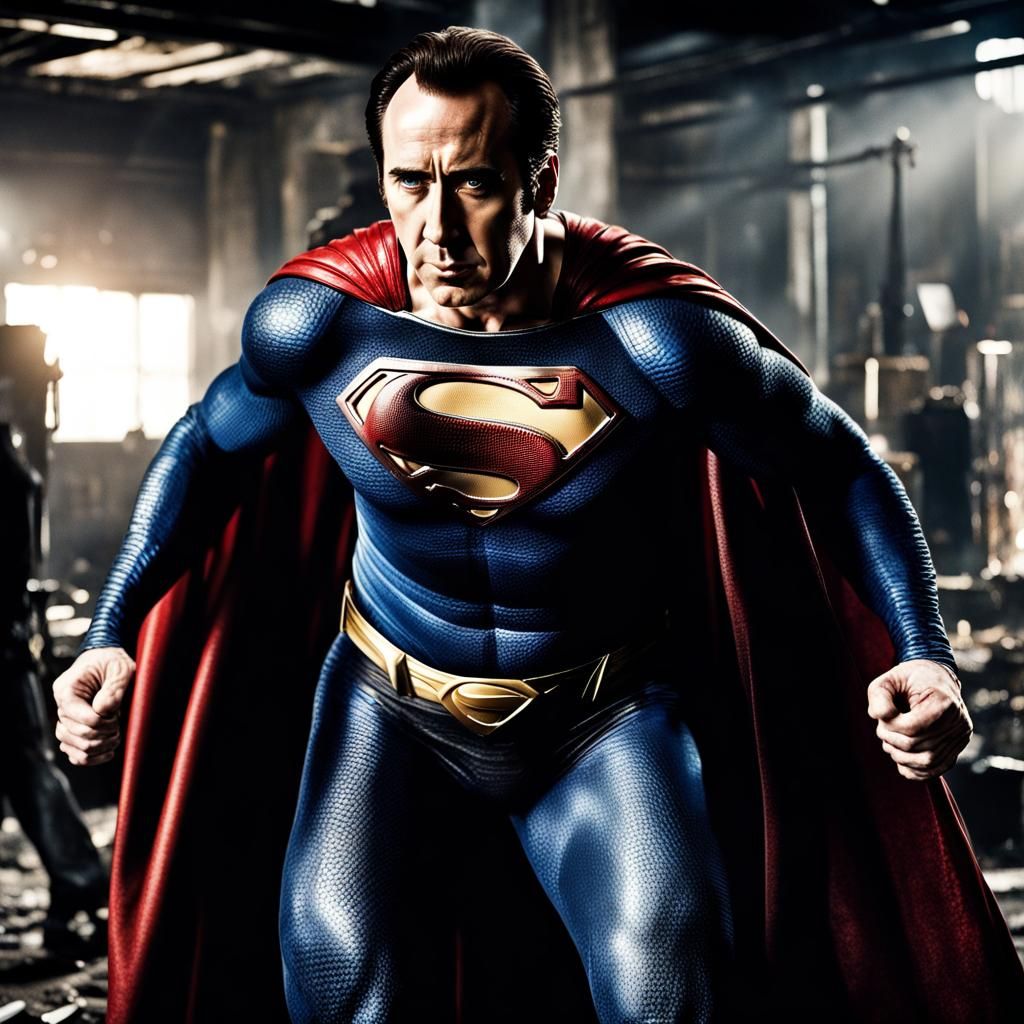 Superman Prepares for Battle in Gotham City