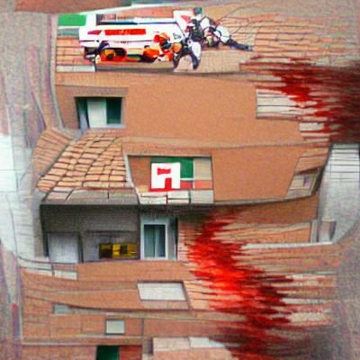 AI Generated Traumacore Image