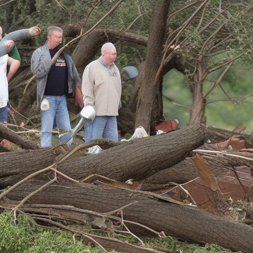 Tornado Watchers: A Dramatic Realist Depiction