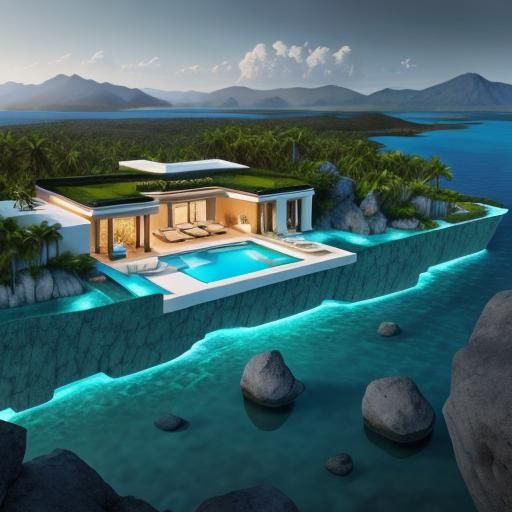 luxury as if the richest man in the world would vaction ther...