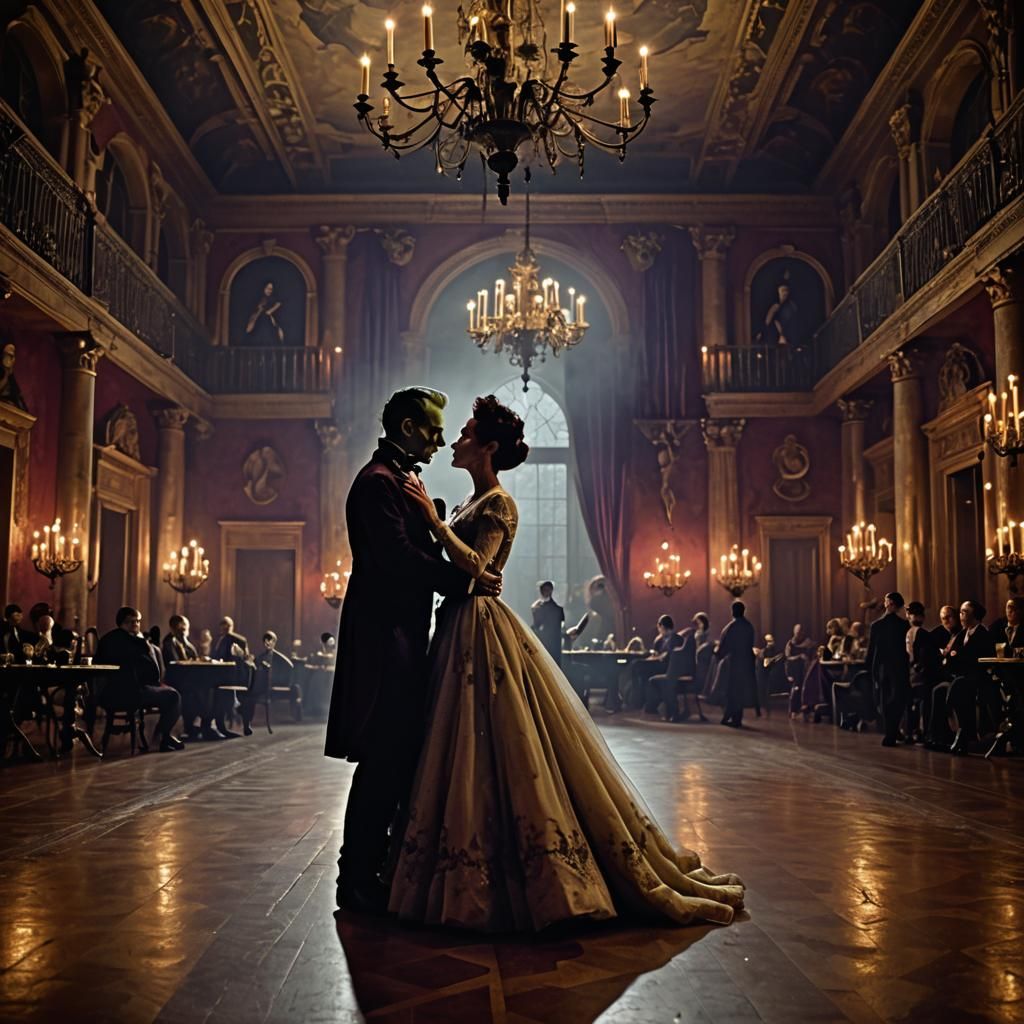Monster Ballroom Dance in Gothic Style