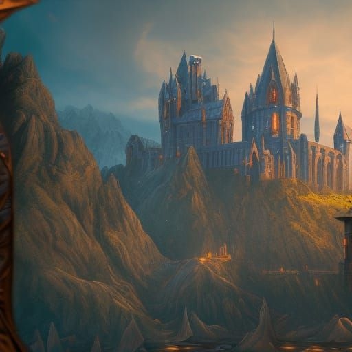 Detailed Ravenclaw Emblem Concept Art