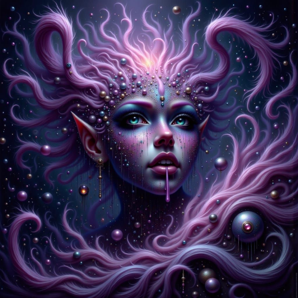 Ethereal Ghoul Submerged in Molten Starlight