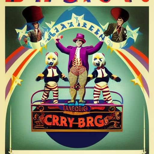 Vintage Circus Poster