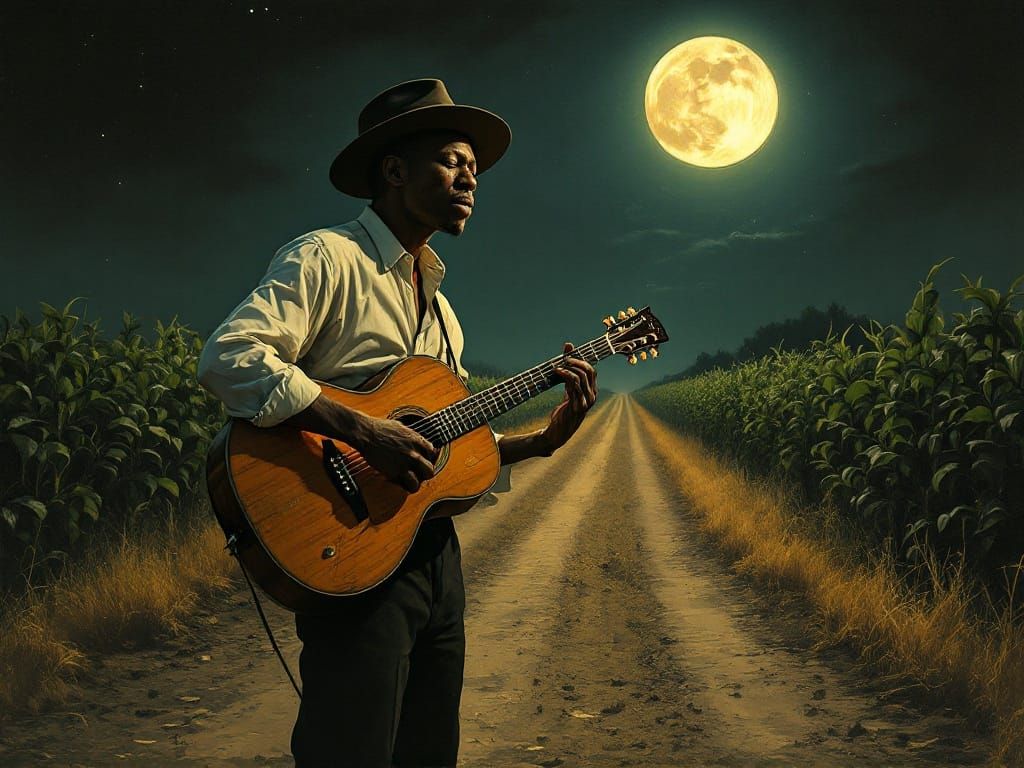 Midnight Blues at the Crossroads