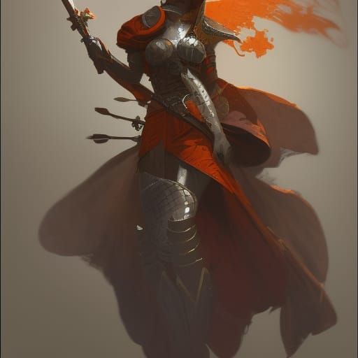 Medieval Hero Character Concept Art