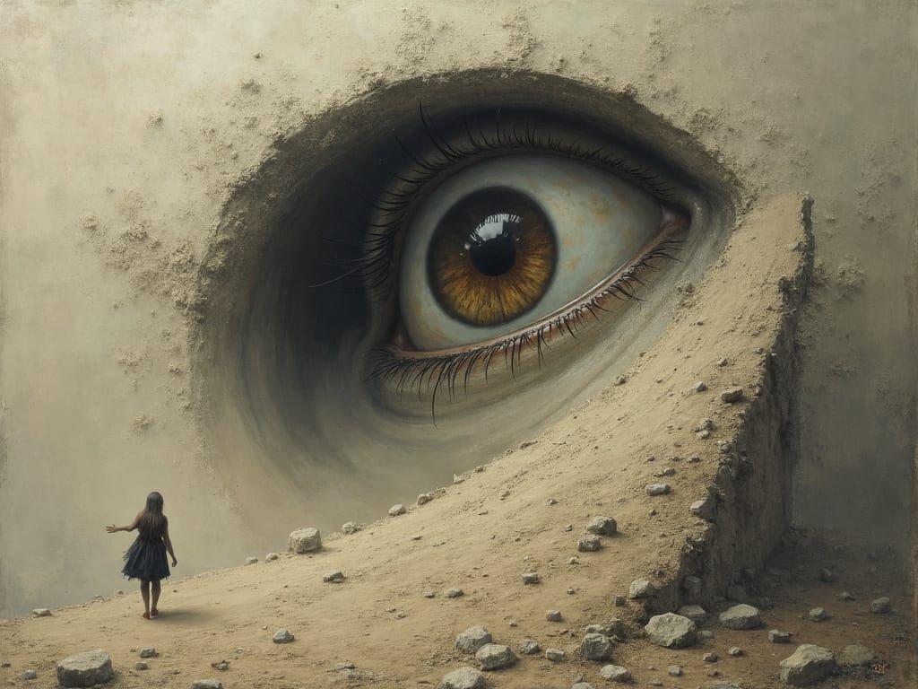 Points on the Curve a Dust-Storm Screeching Shrill a Strong-...