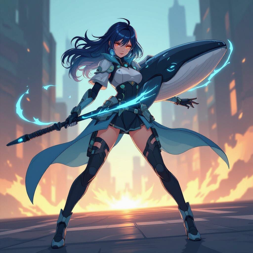 Anime Character Design: Whale's Sirion, Ranged Attacker