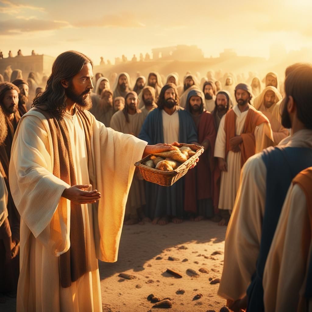 Jesus provides John 6:1-14