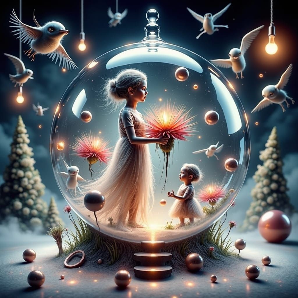 Surreal Dreamscapes in Vibrant Colors