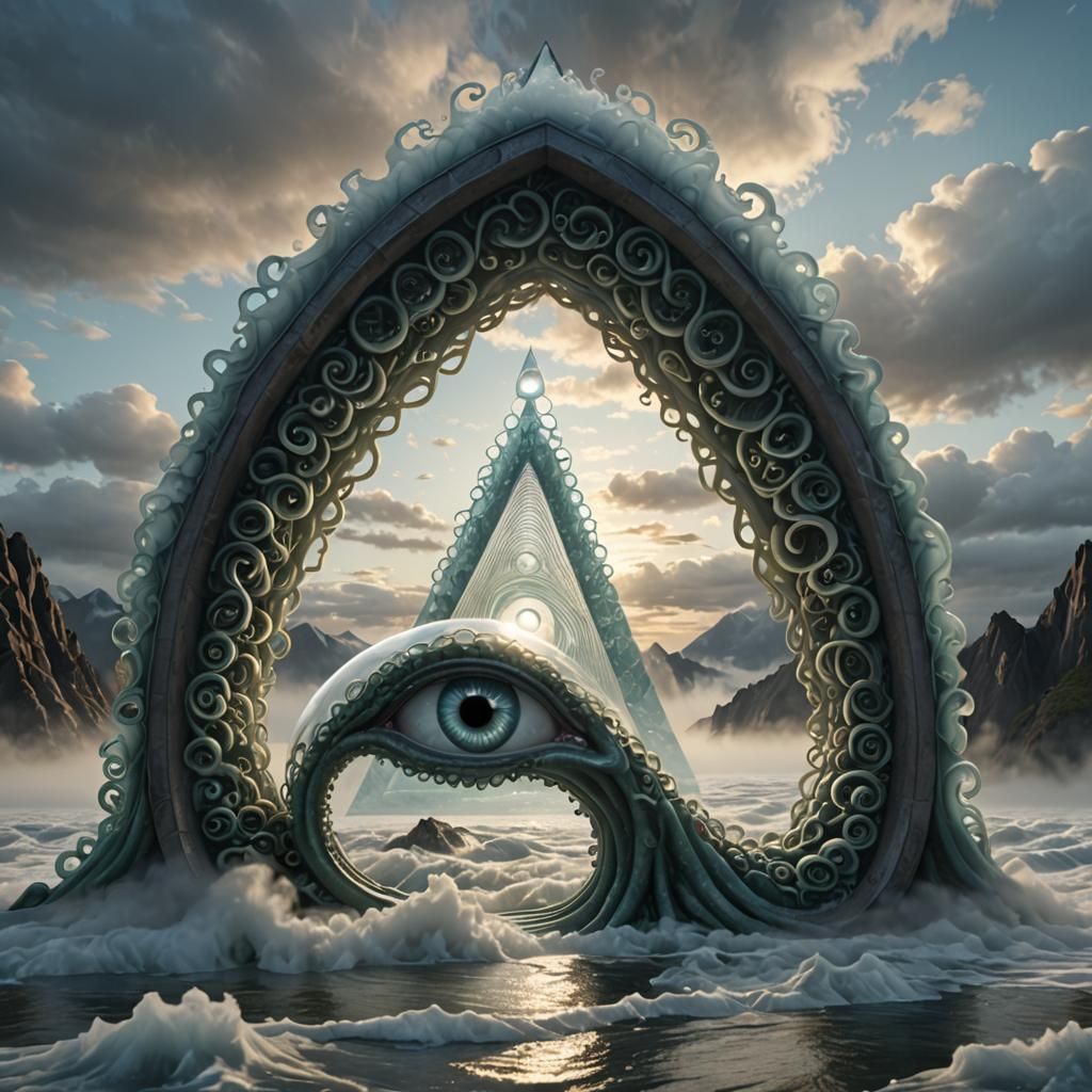 Tentacle Grip: Mesmerizing 3D Optical Illusion