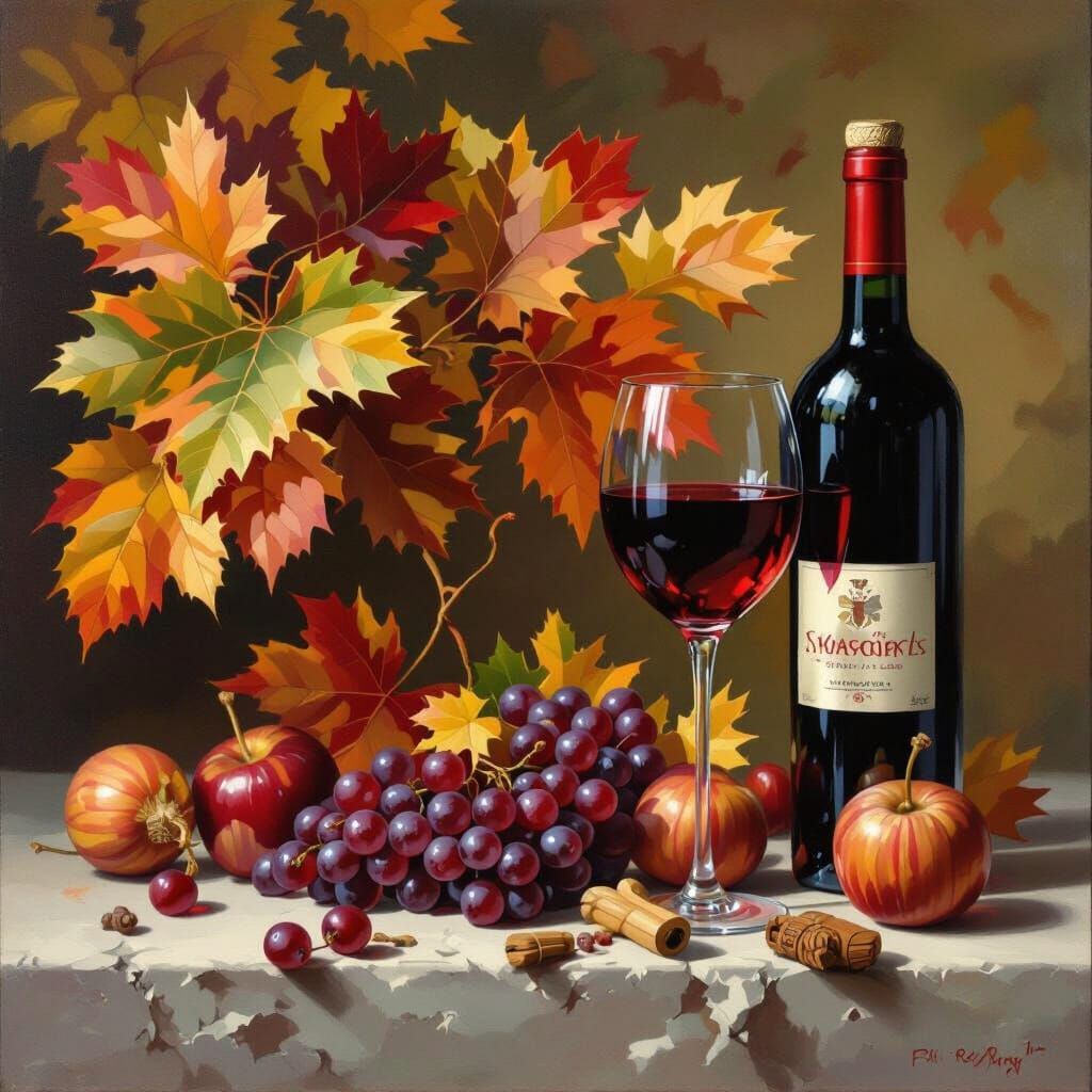 St. Michael's Summer Castle in Autumn Style