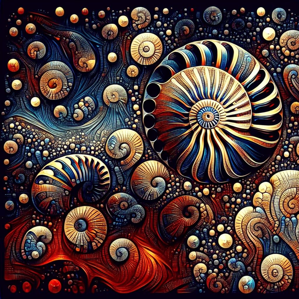 Cloisonné Portrait Arising from Dark Tsingy Rouge