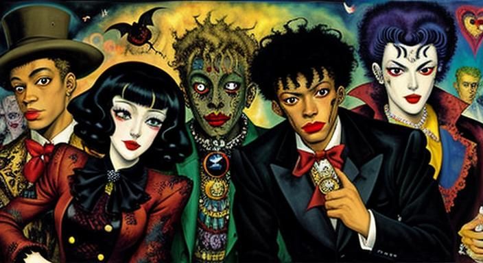 Vampires in Love: An Expressionist Dark Fantasy