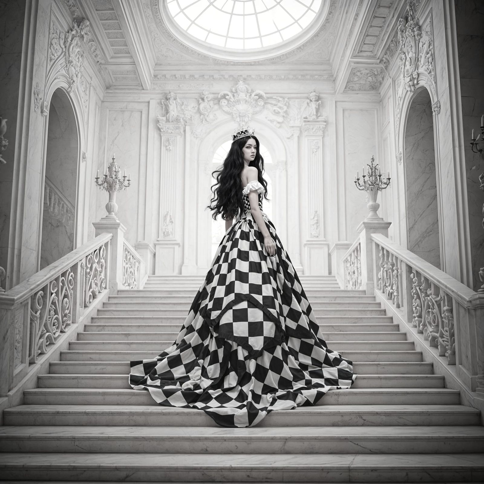 Chess Queen in Palace Entrance Hall