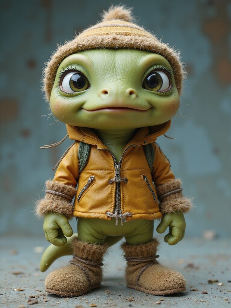 Dibble Sprout Squidge Suprareal Freestanding Grapheme Wearing Mukluks