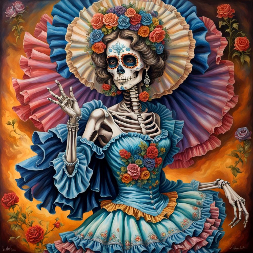 Day of the dead fiesta
