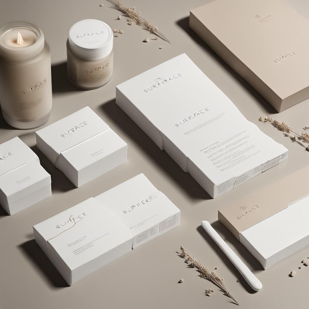 Surface Aesthetics Brand Identity Concept Design