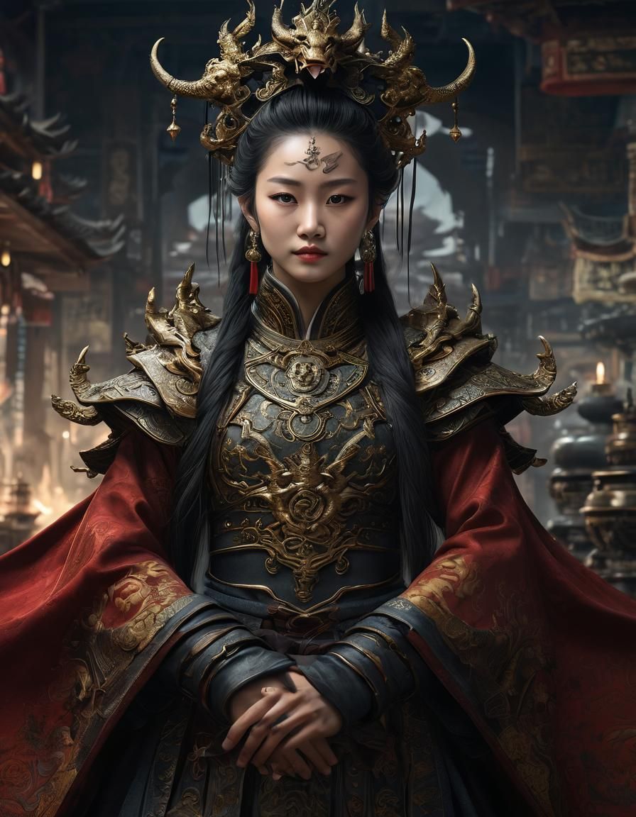 Cunning Manipulator in Wuxia Fantasy Style
