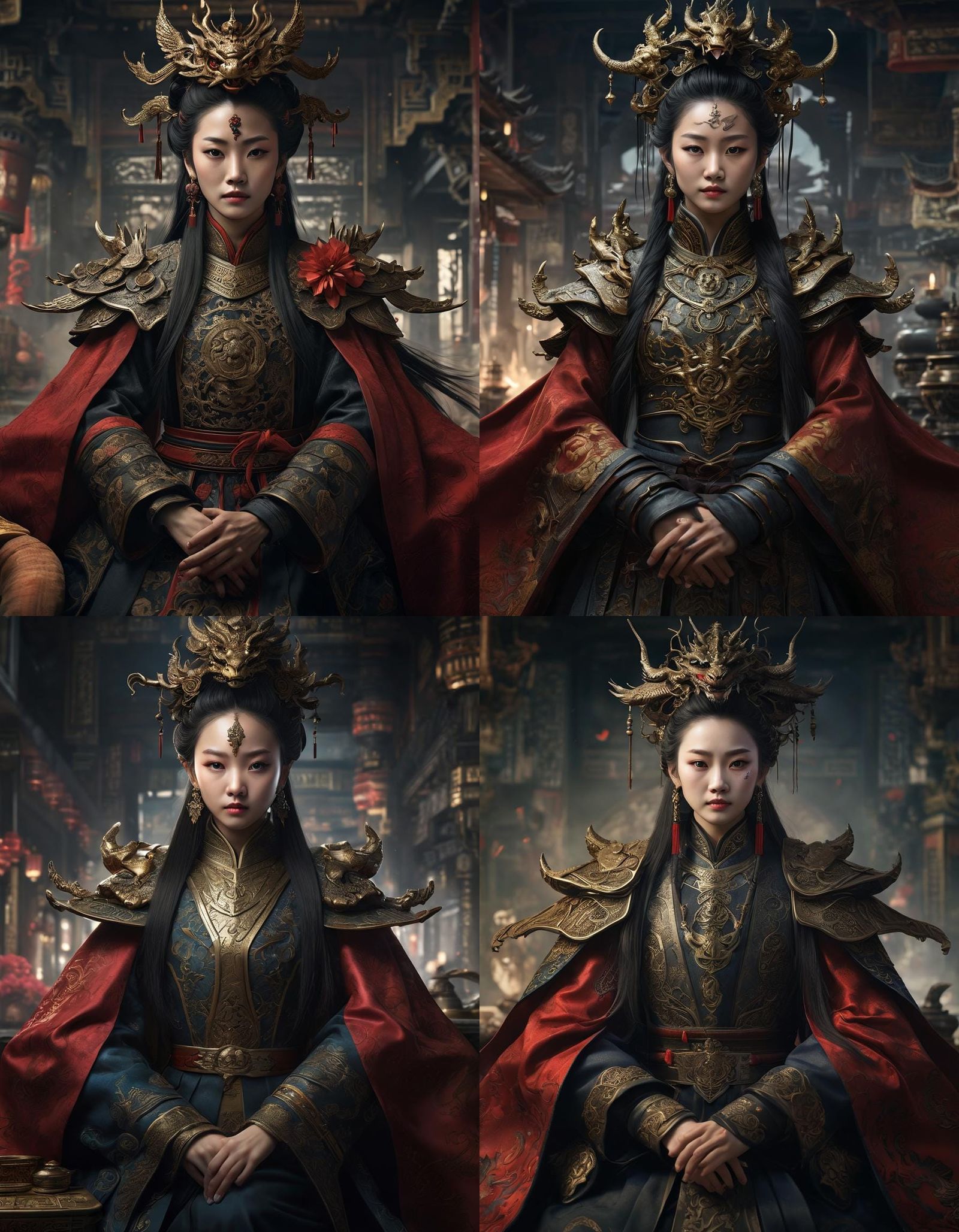 Cunning Manipulator in Wuxia Fantasy Dragon Room