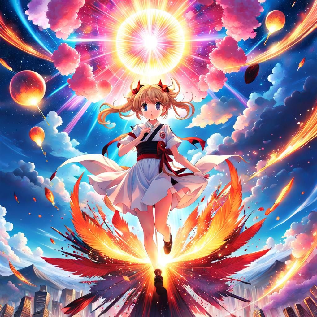 Goddess of Summer: Hyperdetailed Digital Fantasy Art