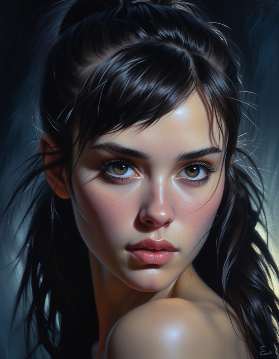 Ethereal Eve in Twilight Majesty