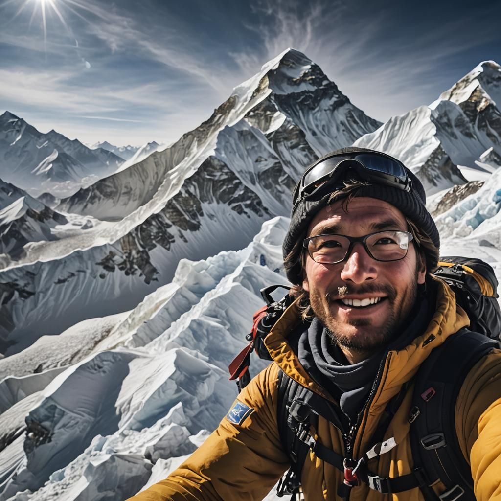 Mount Everest Selfie: Professional Photography