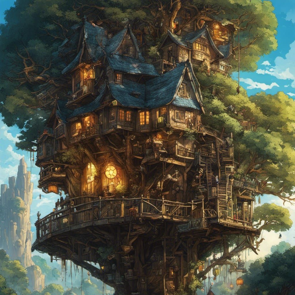 Crazy Treehouse