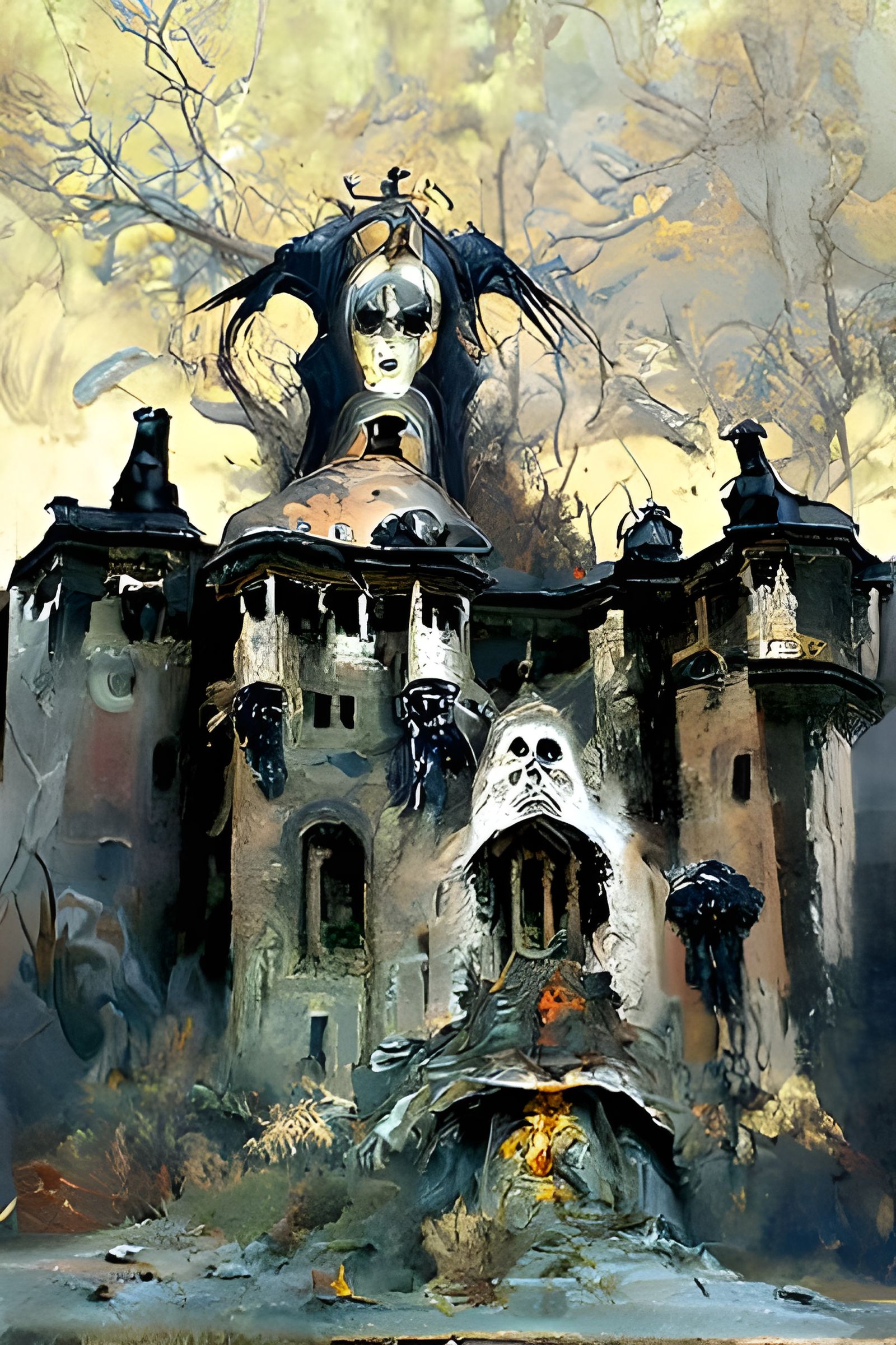 Haunted Castle in Hell: A Gothic Horror Masterpiece