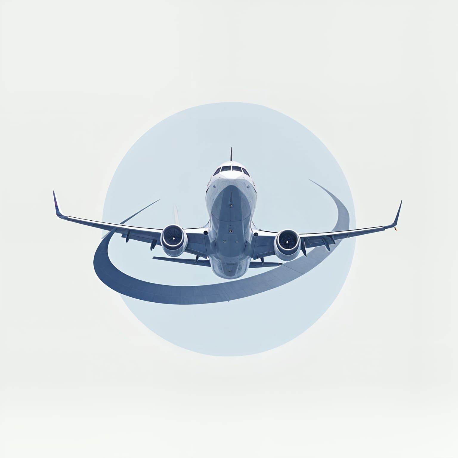 Boeing 737 Airplane Logo Design