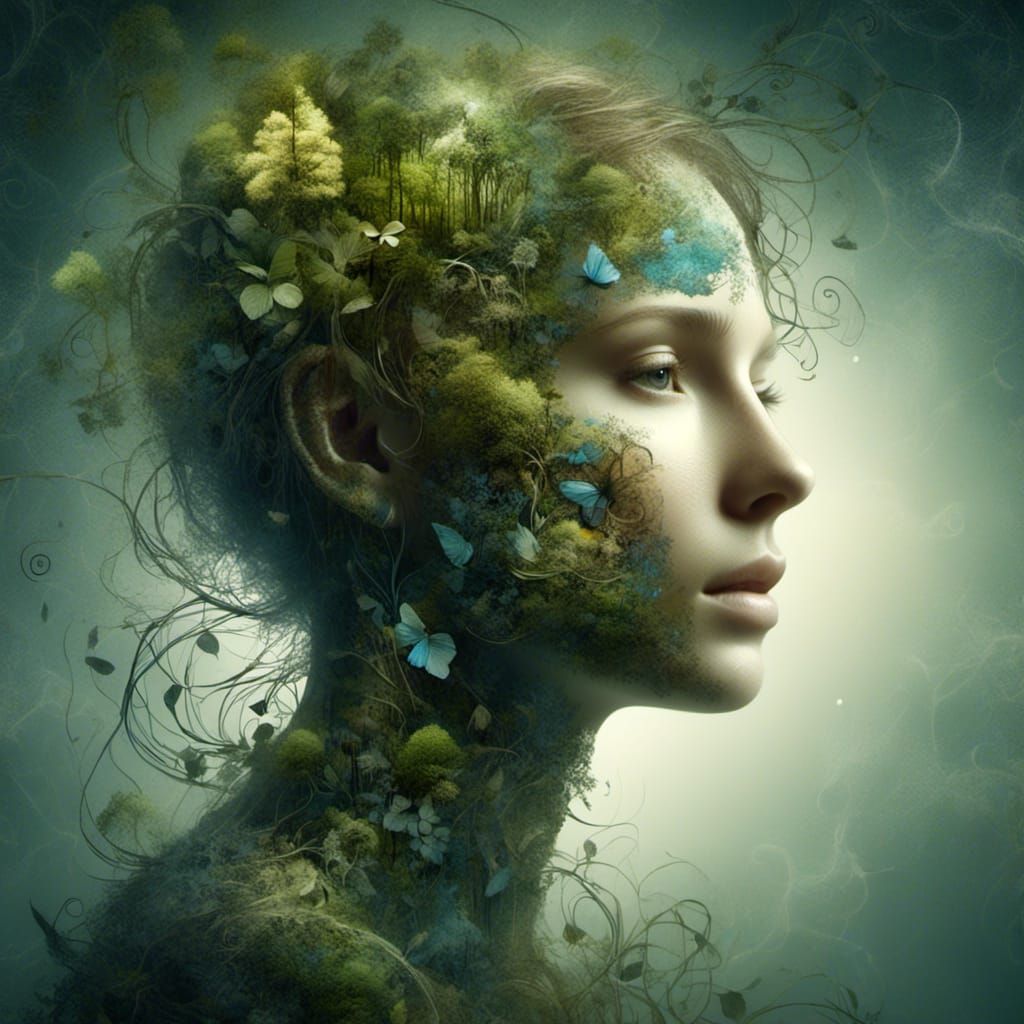 Ethereal Nature Experience: Dreamlike Landscape