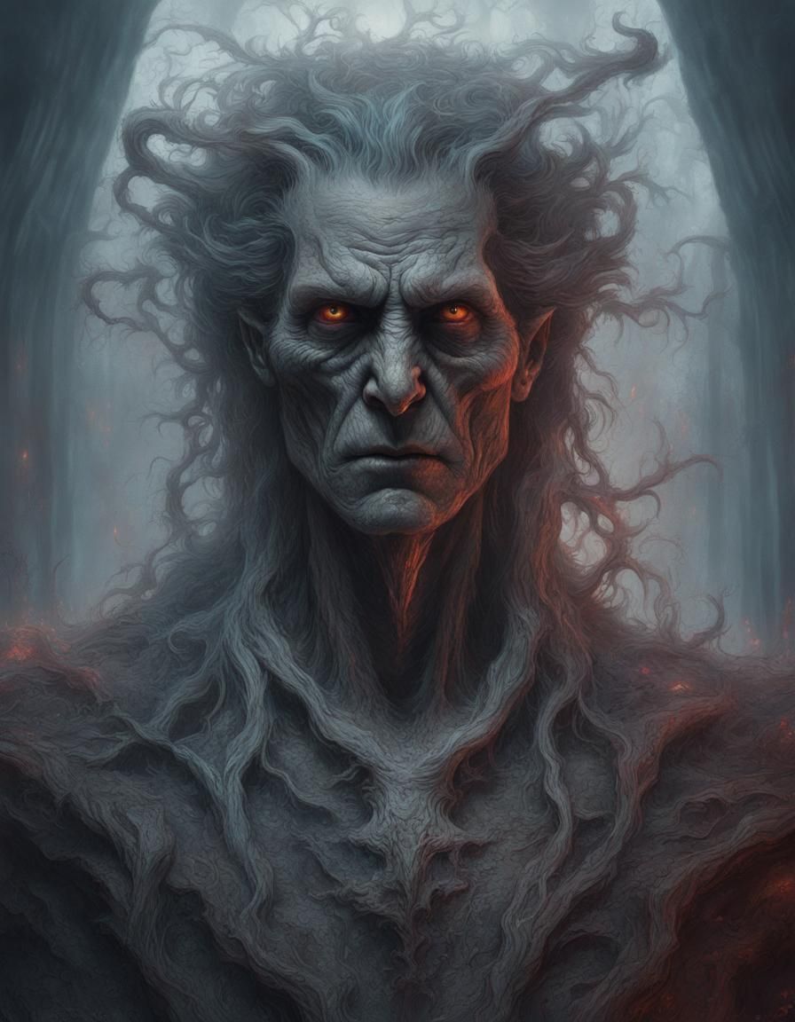 Sinister Being Possessed by Uncontrollable Powers