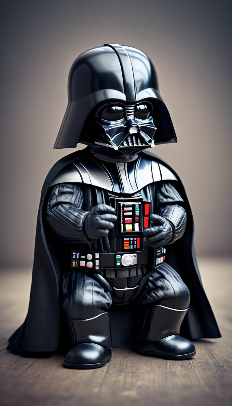 Cute Baby Darth Vader from Star Wars