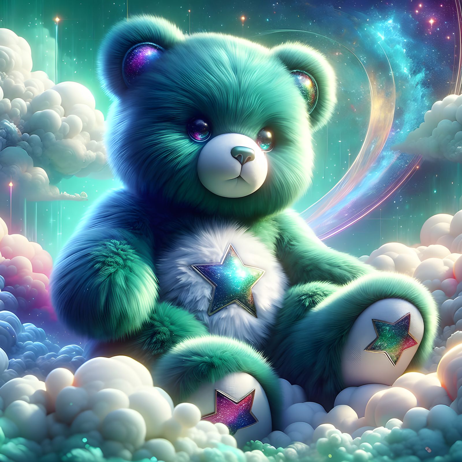 A Build-a-bear Care Bear