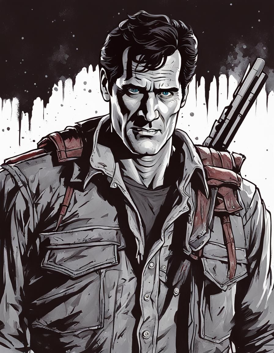 Ash Williams Portrait