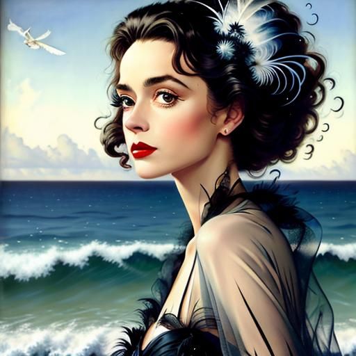 Oceanside woman