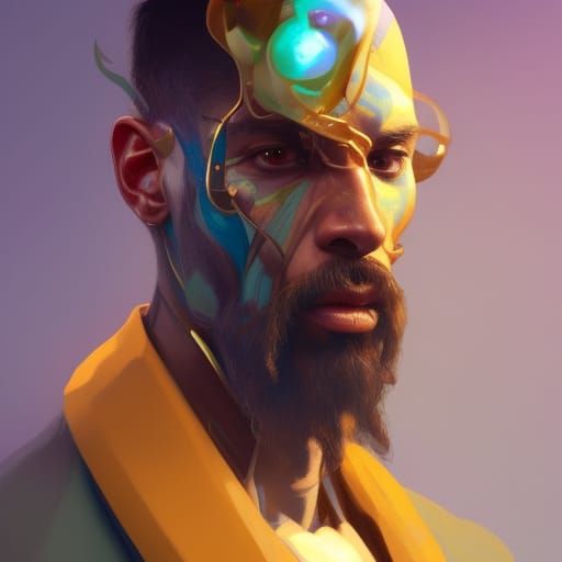 Detailed Portrait of Thoth in Trending Digital Art