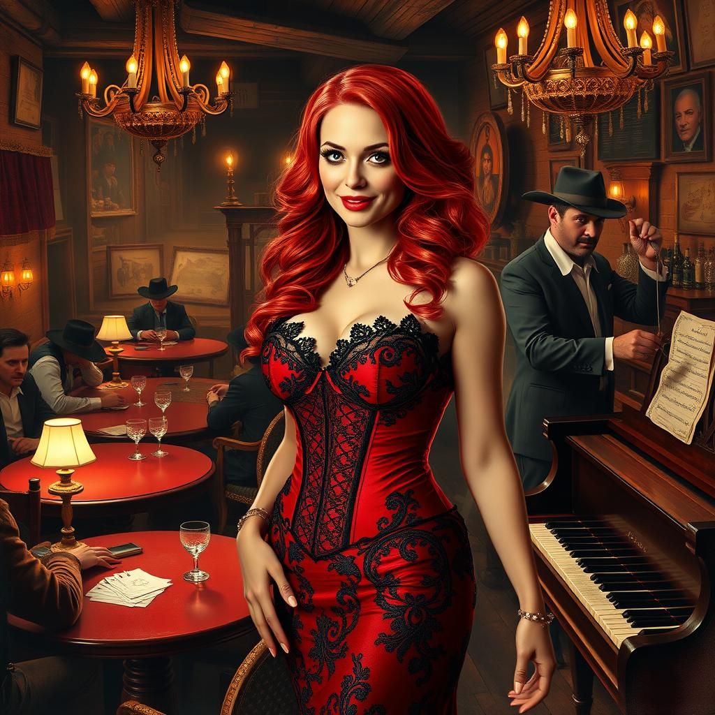 The saloon girl 5, Scarlet Rose - Flux Redux